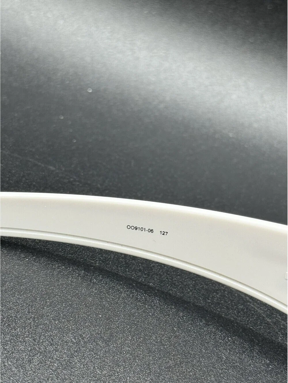 Oakley Batwolf Polished White/Ruby Iridium Lenses 9101-06 America Etched